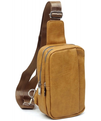 Fashion Sling Bag Backpack GLM0099 TAN